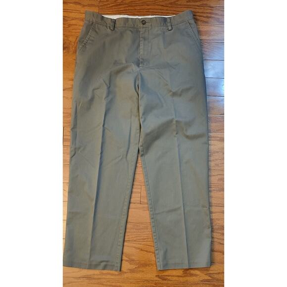 DOCKERS Easy Khaki D3 Classic Fit Pants Men's Size 36 X 32 Olive Green - Picture 1 of 12